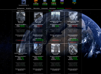 Capture Site de jeu en ligne Xnova